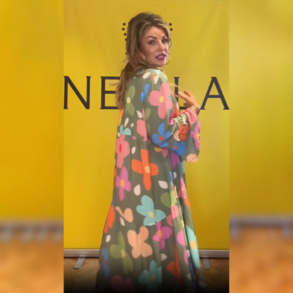 Luna™ - Elegant floral dress