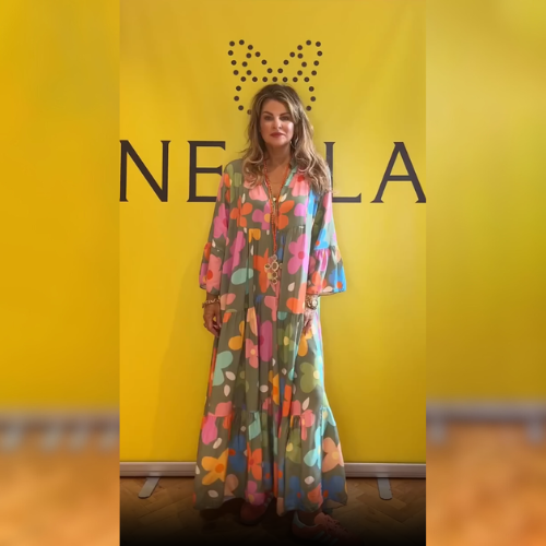 Luna™ - Elegant floral dress