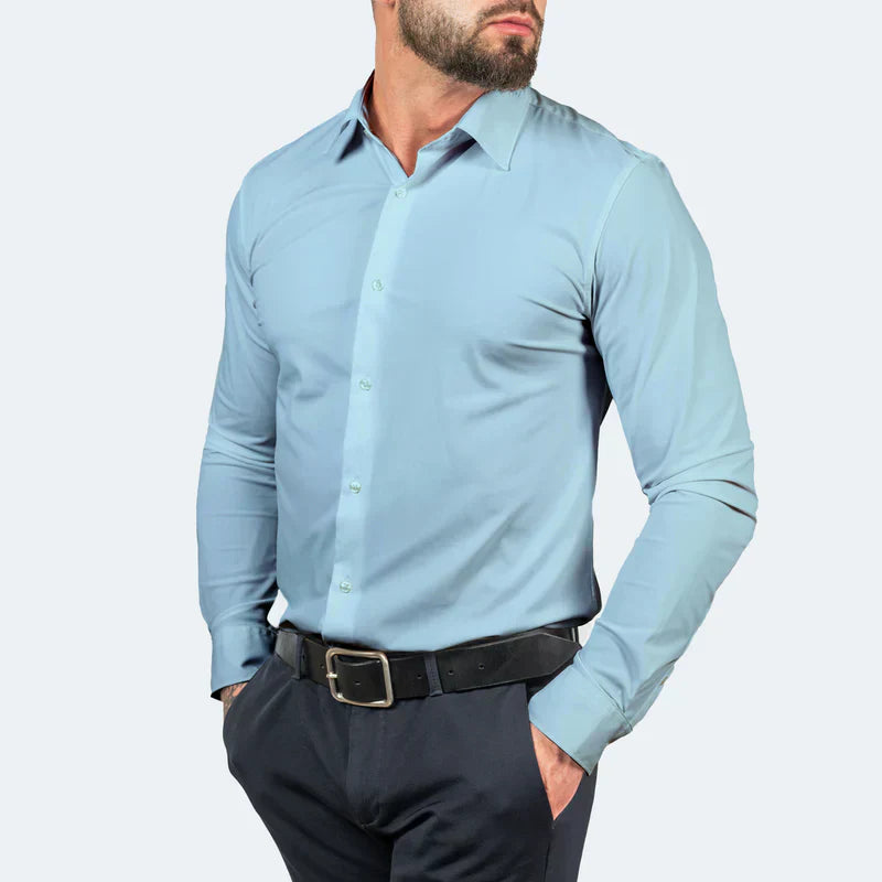 Wrinkle-Resistant, Fitted Shirt
