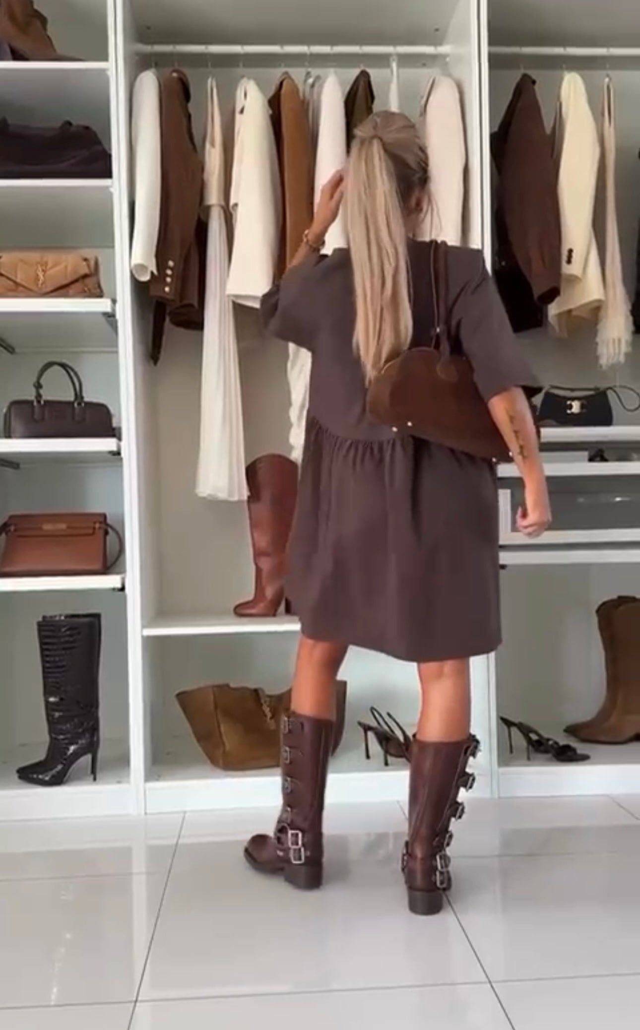 MARIE | Stylish Autumn Dress