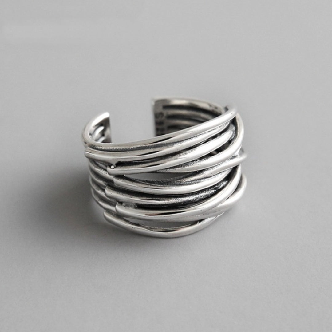 Adjustable Silver Ring