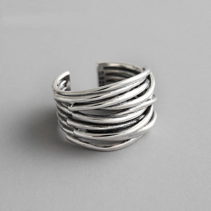 Adjustable Silver Ring