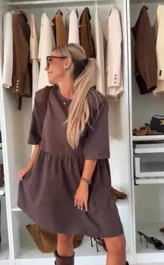 MARIE | Stylish Autumn Dress