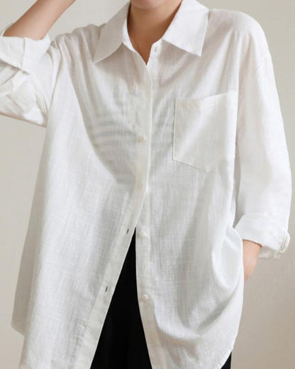 Hampton Ladies Linen Shirt