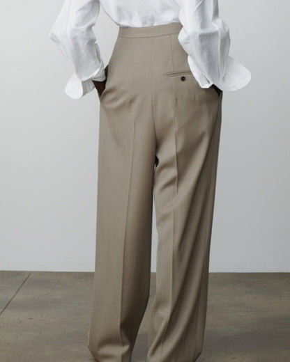 Woolen Oversized Ladies Trousers