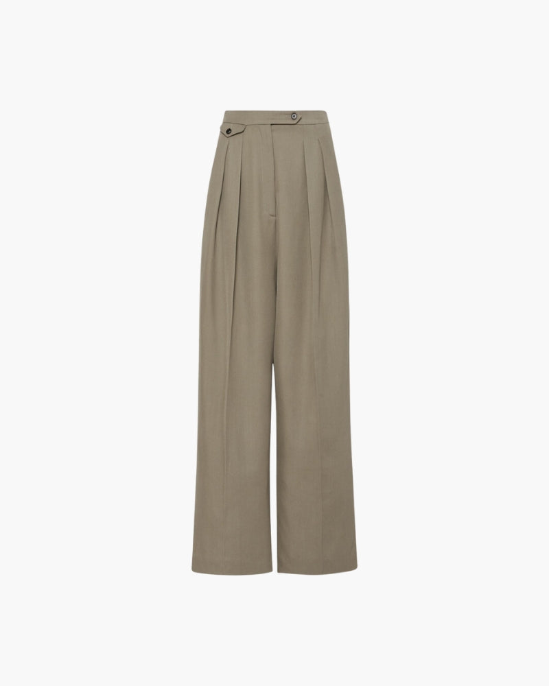 Woolen Oversized Ladies Trousers