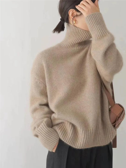 Monica™ | High-Neck Knit Sweater