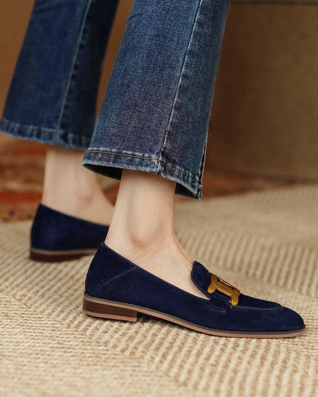Beatrice Suede Loafers
