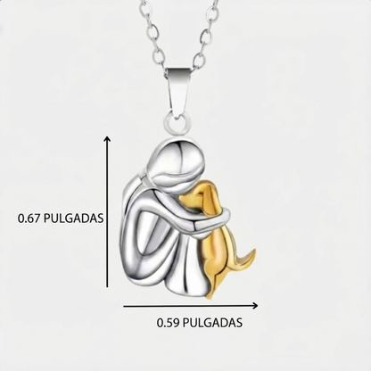 Fabiola™ | Puppy pendant necklace