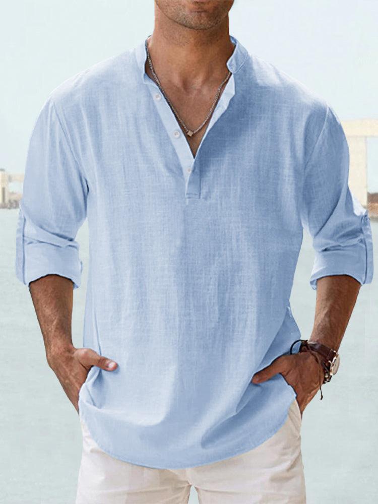 Bastian | Breathable Linen Shirt