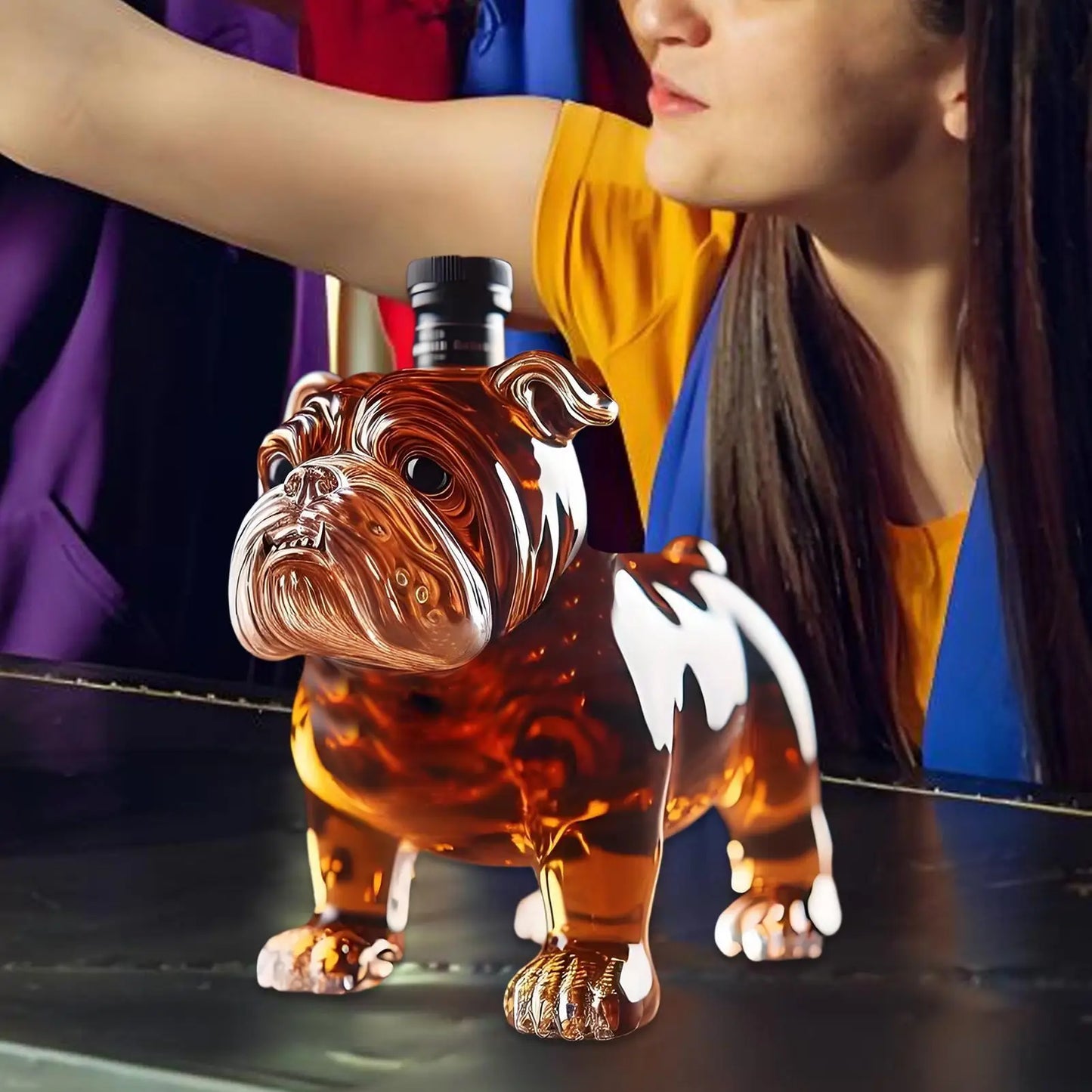 Bulldog Vintage Flask – Limited Edition