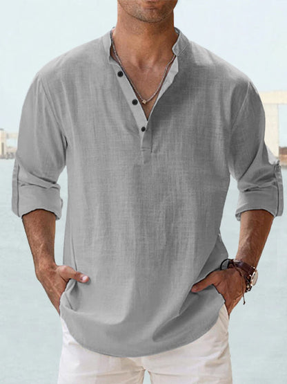 Bastian | Breathable Linen Shirt
