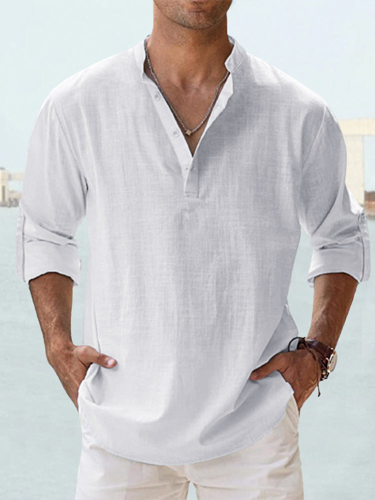 Bastian | Breathable Linen Shirt