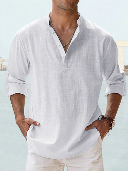 Bastian | Breathable Linen Shirt