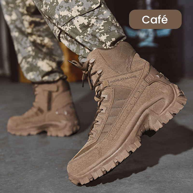 Free Shipping🎁Men's Waterproof Anti-Puncture Work Combat Boots (Durability Enhancement)