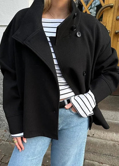 Clarissa Wool Coat High Neck