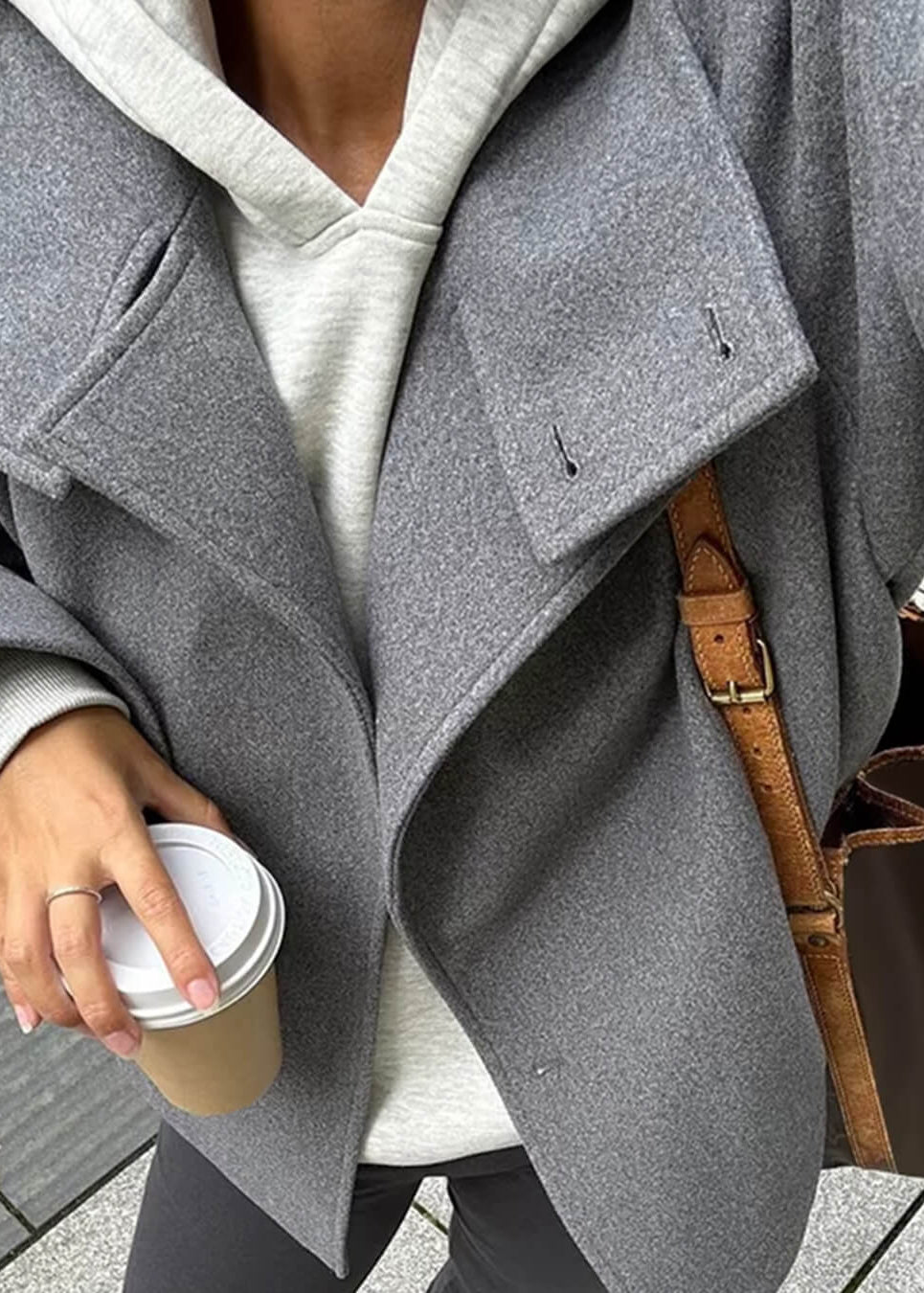 Clarissa Wool Coat High Neck