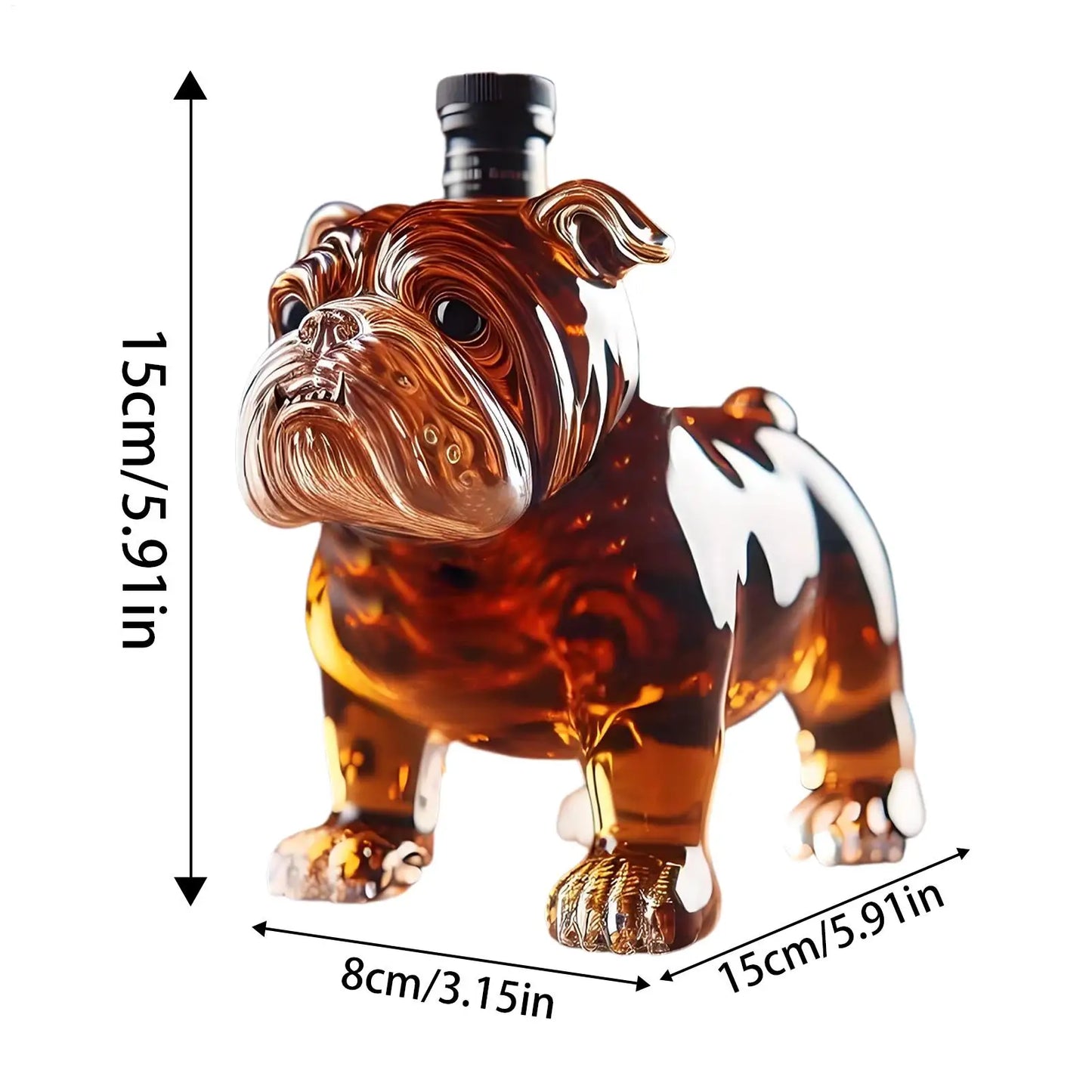 Bulldog Vintage Flask – Limited Edition