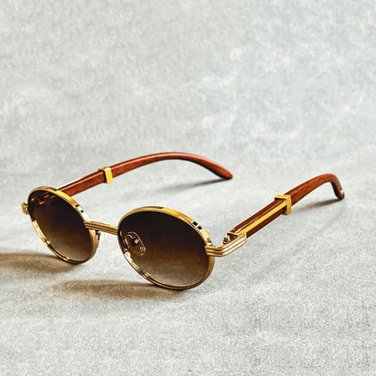 "Ezra" - Premium Oval Sunglasses by Zoua®