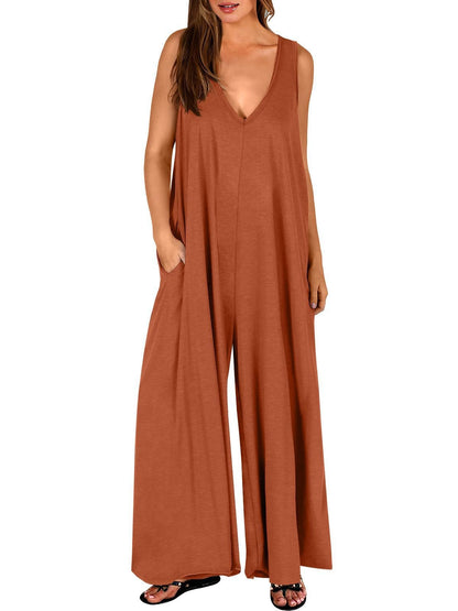 Fluid Casual Ladies Jump Suit