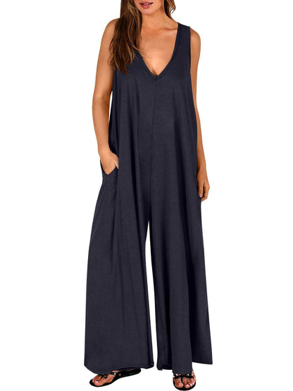 Fluid Casual Ladies Jump Suit