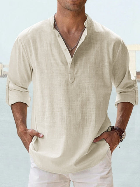 Bastian | Breathable Linen Shirt