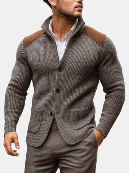 Andreas | Textured Knit Blazer for Men