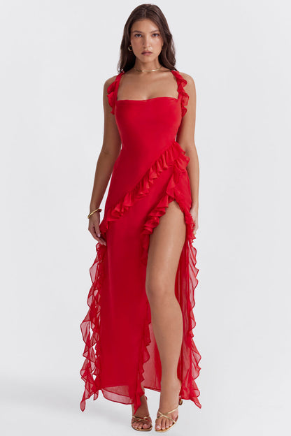 Arielle Ruffle Maxi Dress