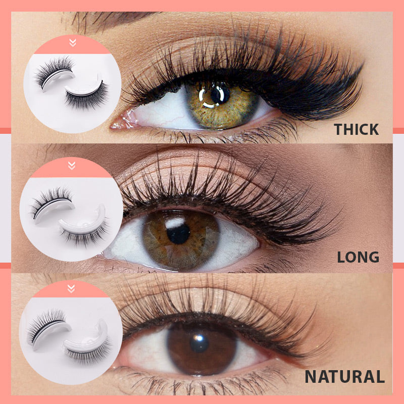 Reusable Self-Adhesive Eyelashes-Buy 1, Get 1 Free
