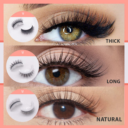 Reusable Self-Adhesive Eyelashes-Buy 1, Get 1 Free