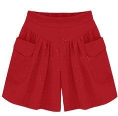Beach Shorts with Elastic Waistband