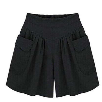 Beach Shorts with Elastic Waistband