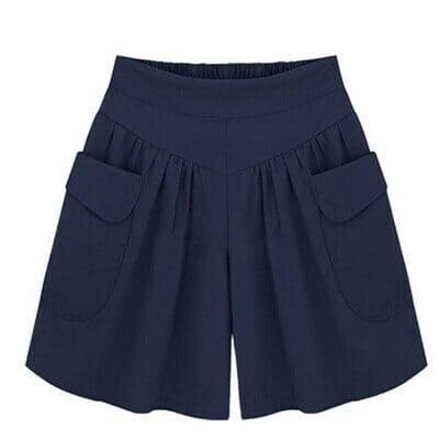 Beach Shorts with Elastic Waistband
