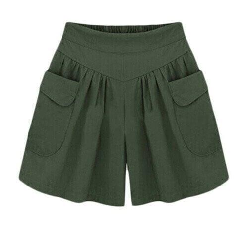 Beach Shorts with Elastic Waistband