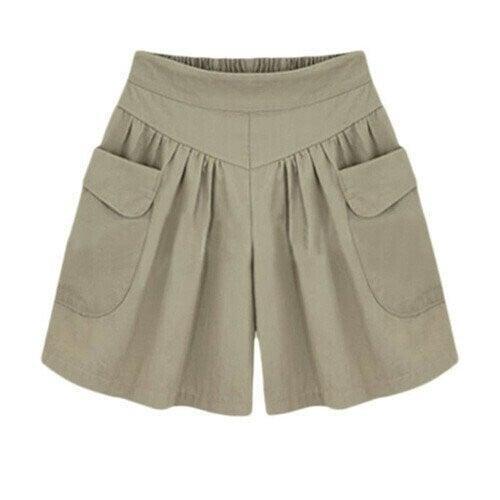 Beach Shorts with Elastic Waistband