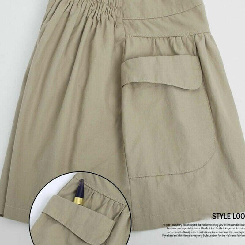 Beach Shorts with Elastic Waistband