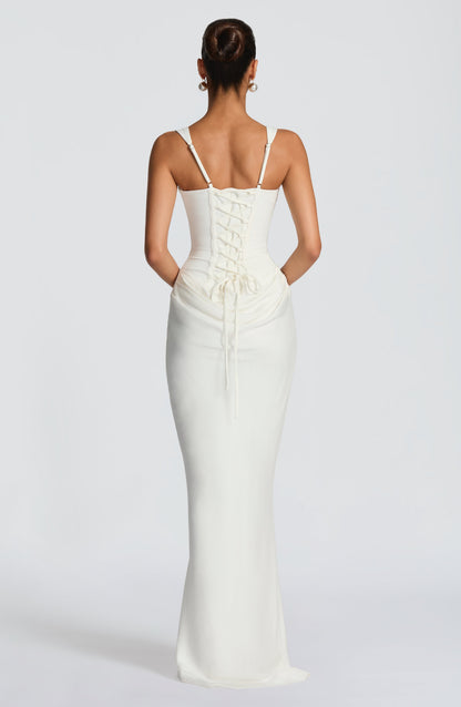 Leonor | Square Neck Maxi Dress