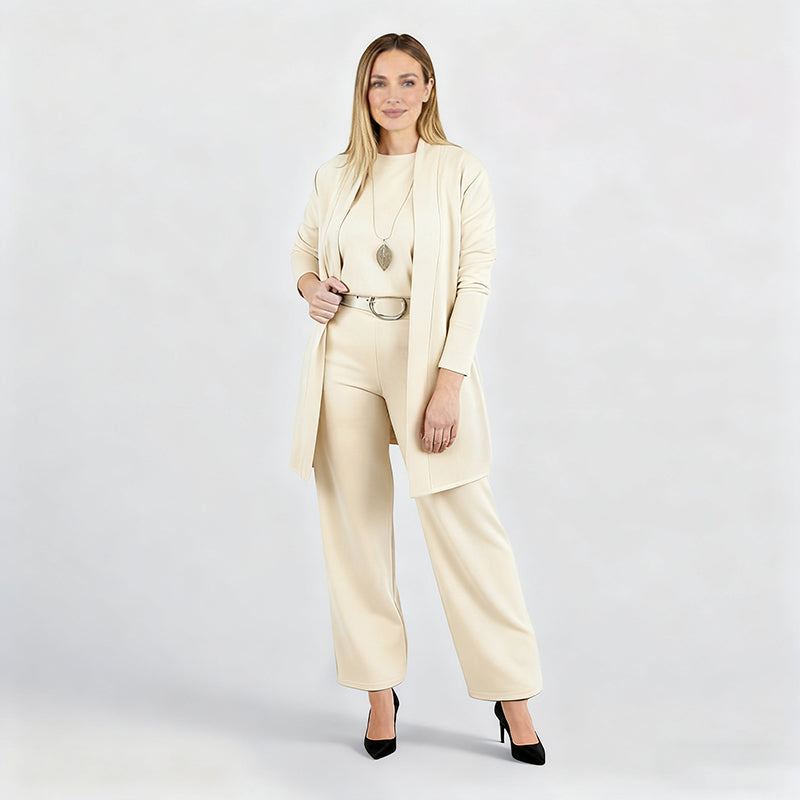 CLAIRE | Women’s 3-Piece Soft Lounge Set