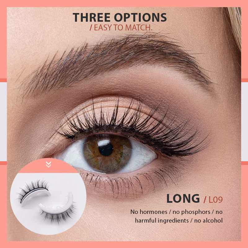 Reusable Self-Adhesive Eyelashes-Buy 1, Get 1 Free