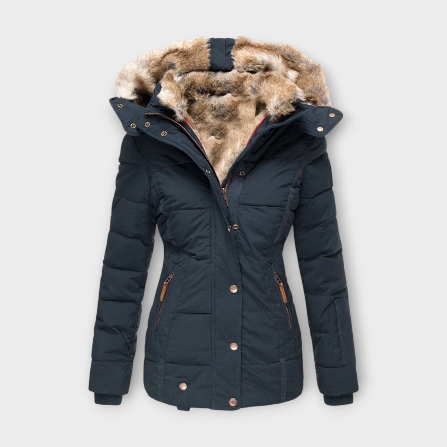 Ember Plush-Lined Winter Jacket