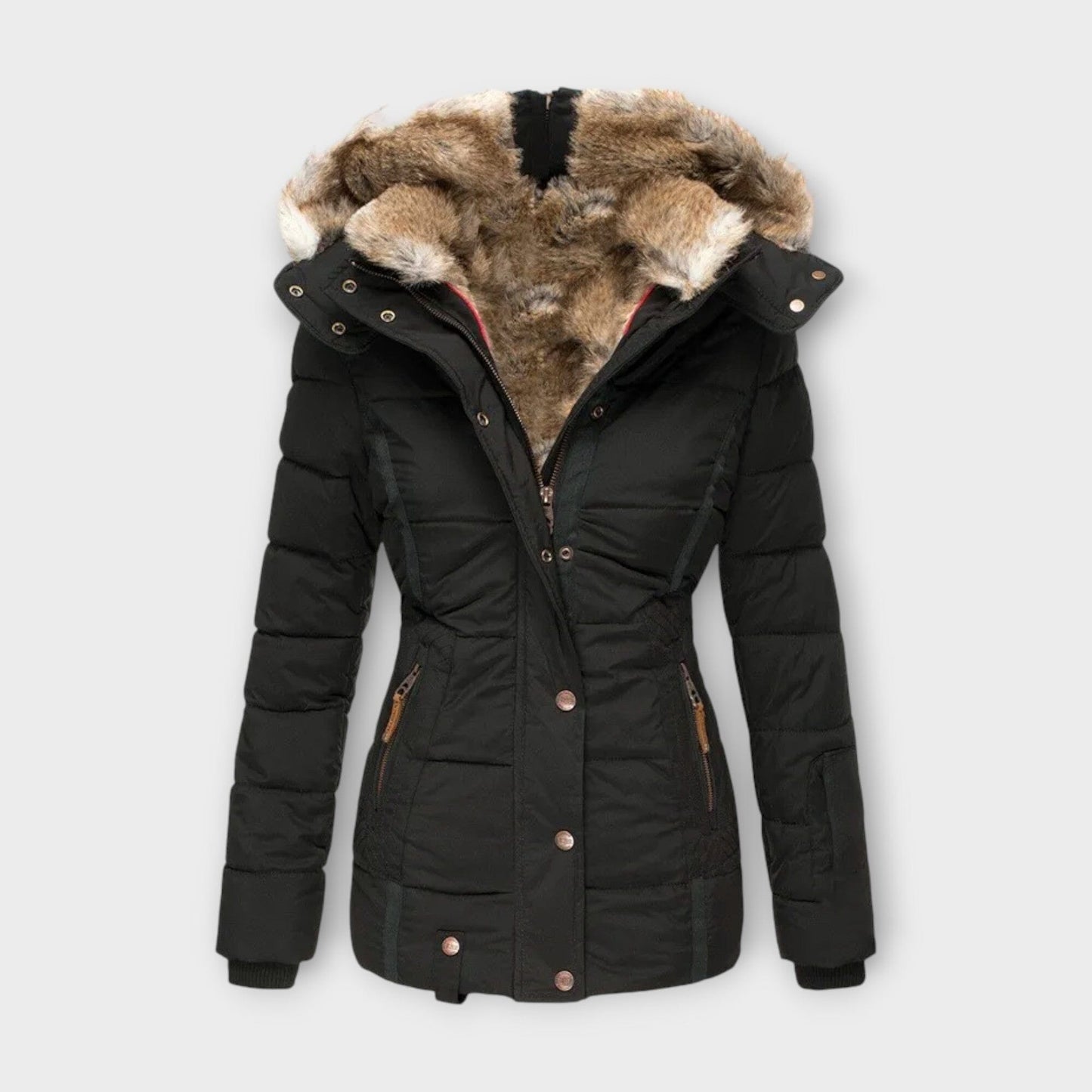 Ember Plush-Lined Winter Jacket