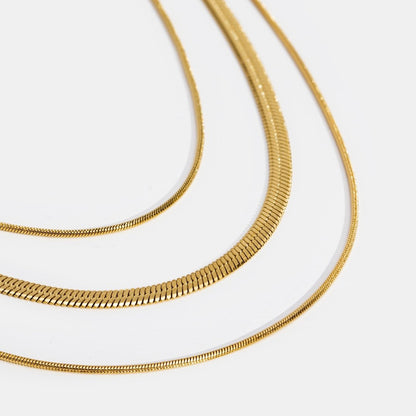 Gilded Multi-layered Necklace