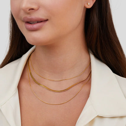 Gilded Multi-layered Necklace