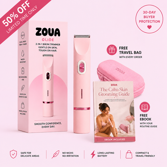 Zoua Glide | Gentle on Skin. Tough on Hair.