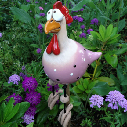 Happy Garden Chickens | Brighten Up your Garden!