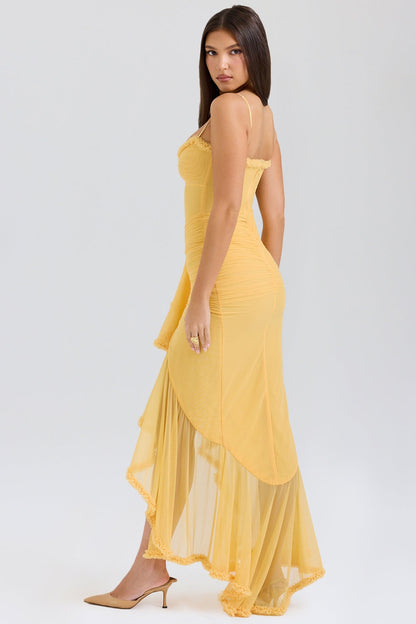 Stella - Ruffled Maxi Dress