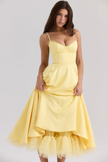 Cindy Tulle Midi Dress