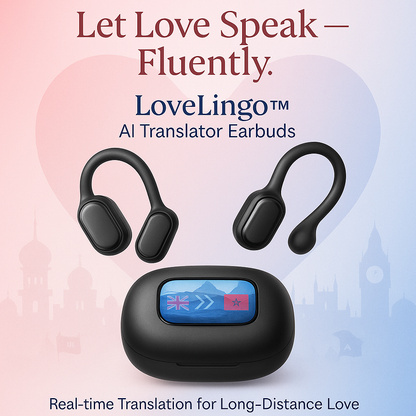 LoveLingo™ AI Translator Earbuds