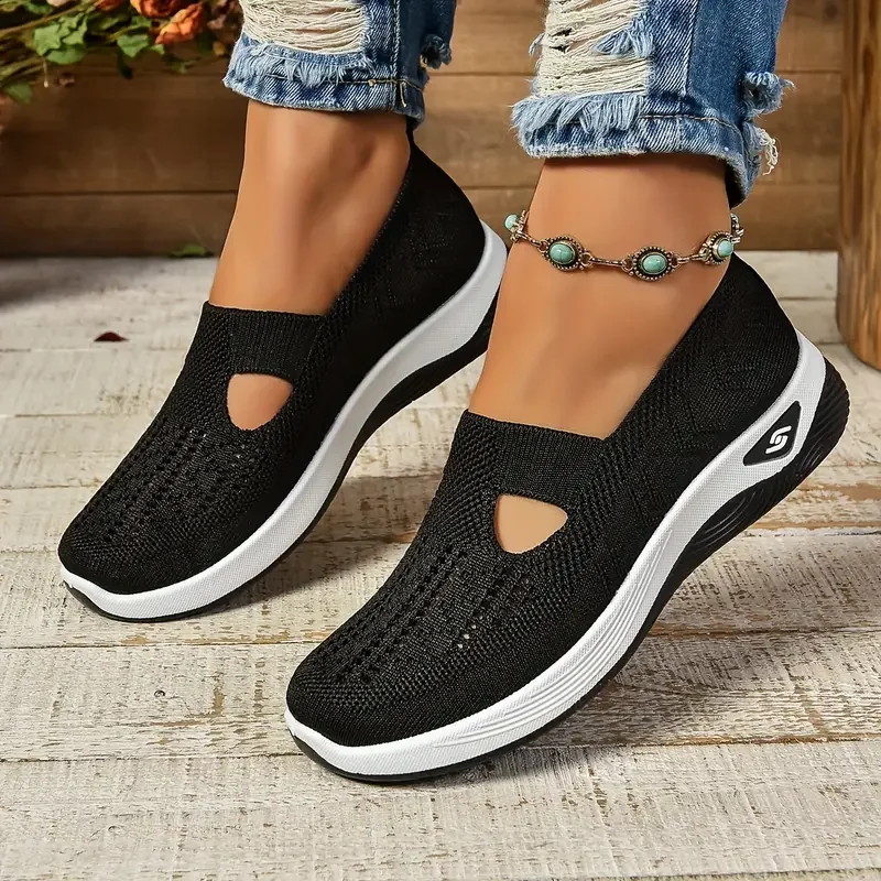 Women's Breathable, Everyday, Slip-On, Orthopedic Walking Sneakers