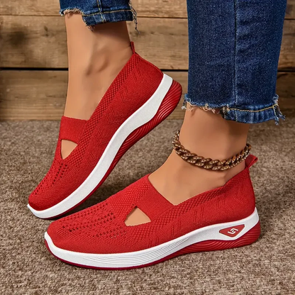 Women's Breathable, Everyday, Slip-On, Orthopedic Walking Sneakers